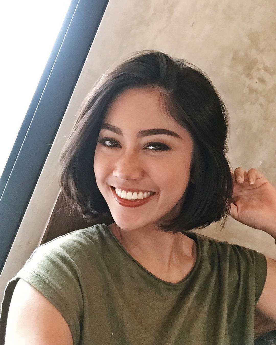 Natural hybrid set eyelashes work example